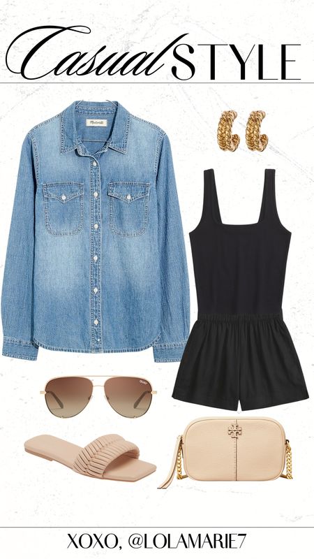 Casual style with the cutest denim top!

#casualstyle #momoutfit #denimstyle #summeroutfit #soringoutfit

#LTKstyletip #LTKfindsunder100 #LTKxMadewell