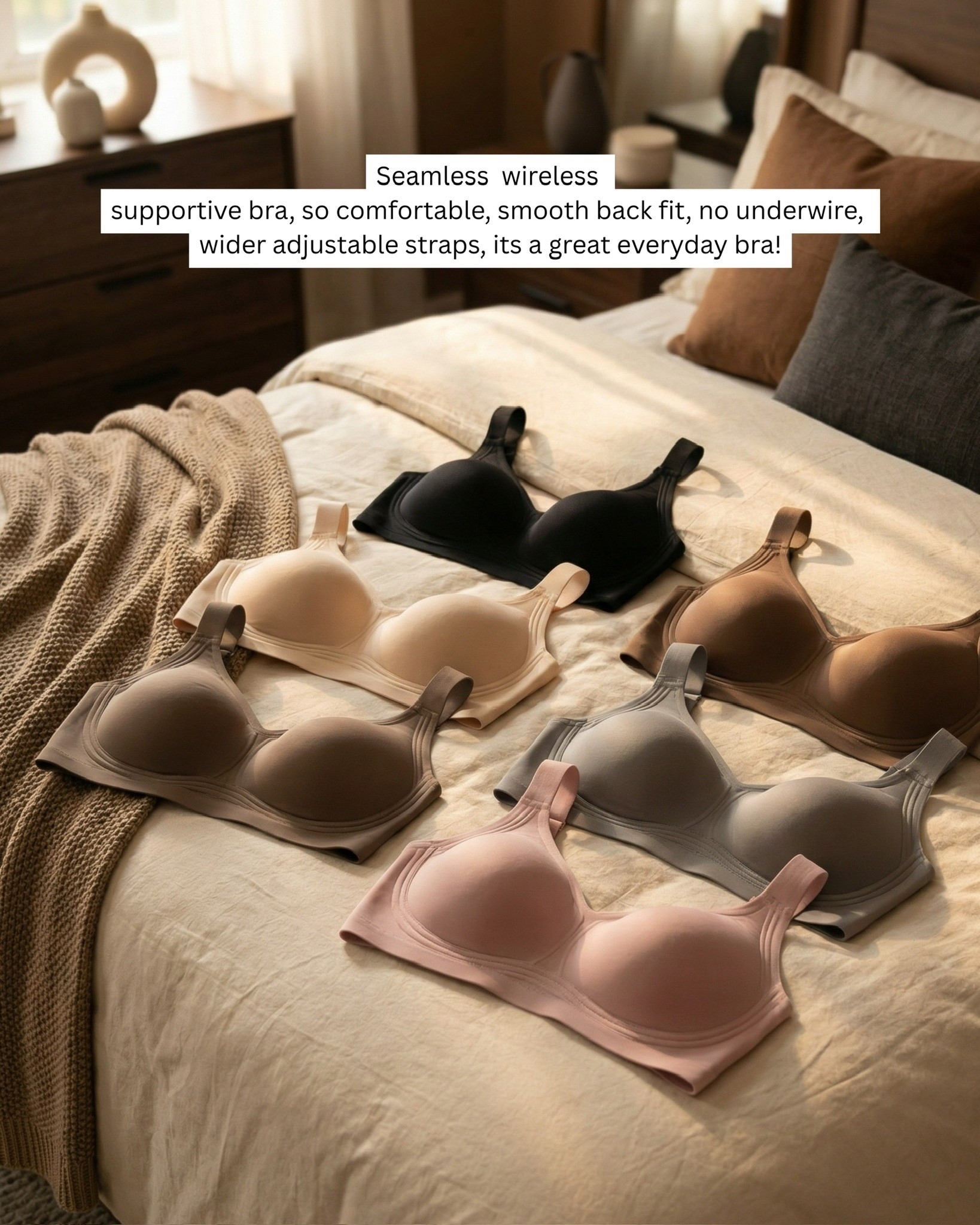 These pack of seamless, wireless bras from Amazon are a game changer! Love them 

#LTKOver40 #LTKgrwm