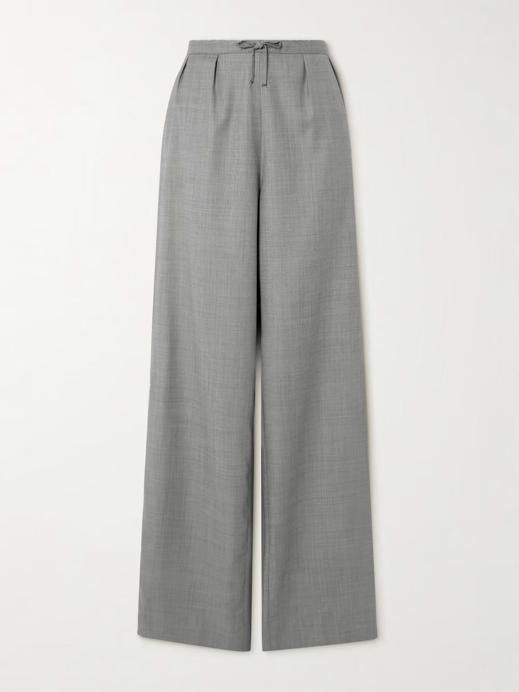 Wool-twill straight-leg pants | NET-A-PORTER (UK & EU)