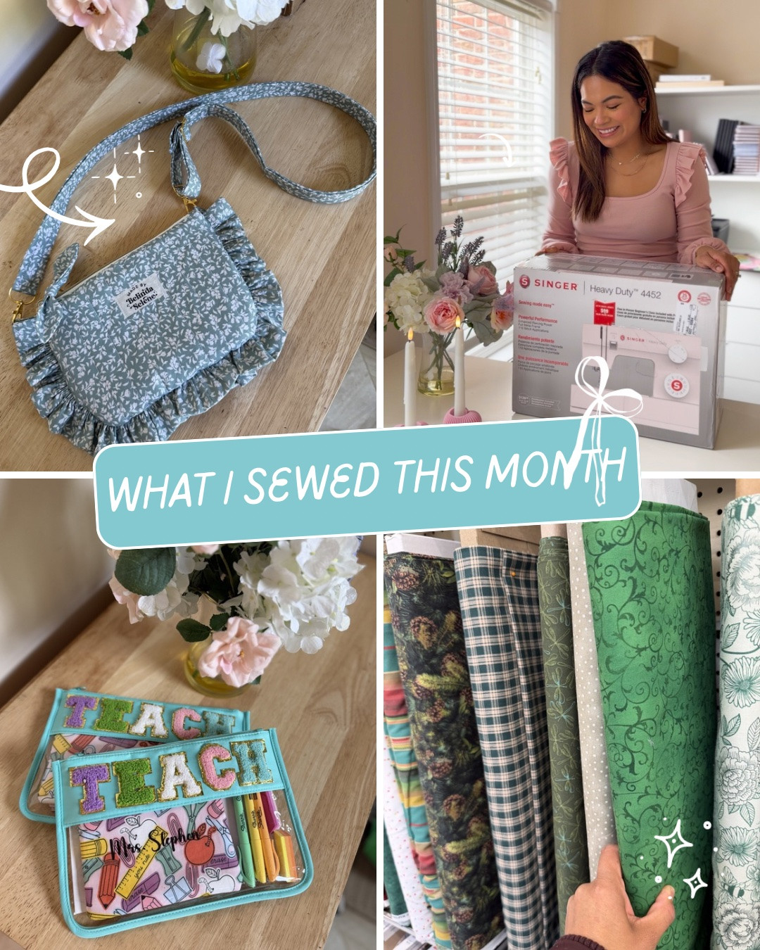 Comment “SEW” and I’ll send you all of the patterns + materials I used for these projects directly to your DMs 🧵🤍

This past month, I’ve completely fallen in love with sewing… and honestly? I never thought I’d be the person saying that. 🥹🧵

It started as a fun little hobby, and now I’m fully obsessed. I’ve been making gifts, trying new projects, and learning as I go. Recently, I became obsessed with quilted jackets because if my kids are still letting me match them right now… I’m taking FULL advantage of it. 😂

I wanted something lightweight for those weird in-between seasons — spring to summer, summer to fall — and somehow I managed to get FIVE jackets out of ONE quilt, which still blows my mind.

I just need to finish the boys’ jackets now. 🤍

BUT…

Ricardo got me the Brother SE700 for Mother’s Day, and embroidery is currently humbling me SO bad. 😭

I’ve tried:
• rethreading everything  
• changing the thread  
• adjusting tension  
• tear-away stabilizer  
• different fabrics  

…and EVERY design keeps looping underneath or getting caught under the bobbin. Nothing has stitched out correctly yet. 🫠

For my embroidery queens… PLEASE help me. What am I doing wrong?!

Also tell me your tension settings because mine is between 3–4 and I’m struggling over here. 😂🧵 #SewingMom #EmbroideryBeginner #BrotherSE700 #QuiltedJacket #MomLife #SewTok

#LTKgrwm #LTKootd #LTKmomlife