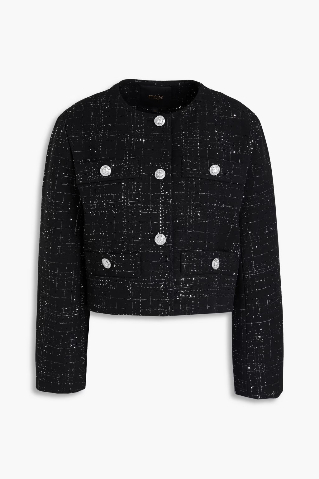 Metallic tweed jacket | The Outnet (UK and Europe)