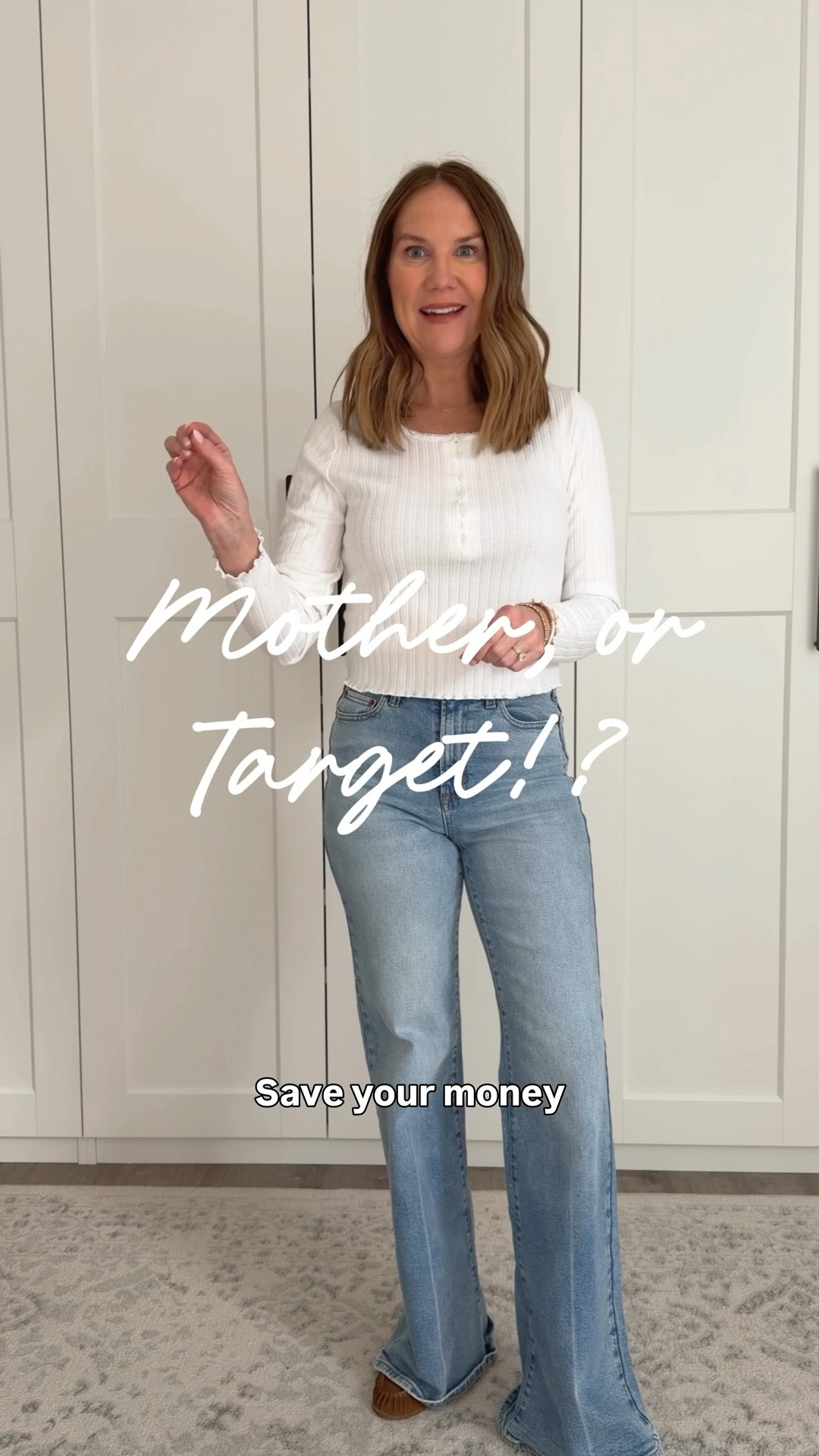 I can completely understand why these jeans have gone viral🤩 They look nearly identical to the almost $300 Mother jeans! Available in 2 different washes and 3 inseam lengths. They do have some stretch but run small - size up one size. 

Viral fashion finds, look for less, 70s flare jeans, target viral finds, the most flattering jeans for women over 40, tall girl style

#LTKFindsUnder50 #LTKootd #LTKOver40