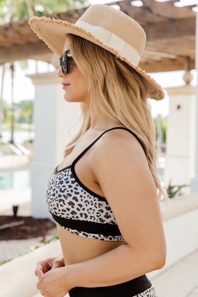 Meant For You Black Leopard Bikini Top FINAL SALE | Pink Lily