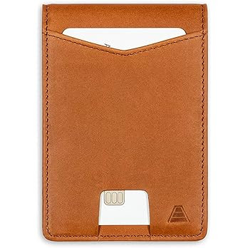 Andar Leather Slim RFID Blocking Minimalist Bifold Wallet with Money Clip made of Full Grain Leat... | Amazon (US)