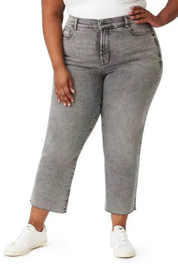 Kensie Allie Raw Hem Crop Slim Jeans in Canberra at Nordstrom Rack, Size 24W | Nordstrom Rack