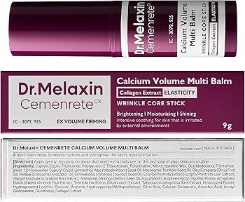 Dr.Melaxin Cemenrete Calcium Multi Balm 9g Korean Skin Care All In One Calcium Volume Stick Colla... | Amazon (US)