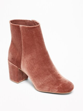 Velvet Boots for Women | Old Navy US
