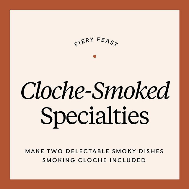 Fiery Feast: Cloche-Smoked Specialties | UncommonGoods
