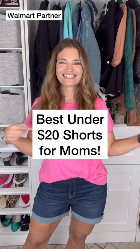 #walmartpartner
I’ve rounded up the best shorts for moms all under $20 from @walmart! I tried to do a variety of options: denim shorts in different lengths, pull on shorts, linen blend shorts etc. Several of these have been worn on repeat for me the past few summers and I get the new versions each year. I’m wearing the denim TTS in a 10 and the pull on/linen in a medium but they run big so size down if between sizes  #walmartfashion 


#LTKFindsUnder50 #LTKStyleTip #LTKOver40