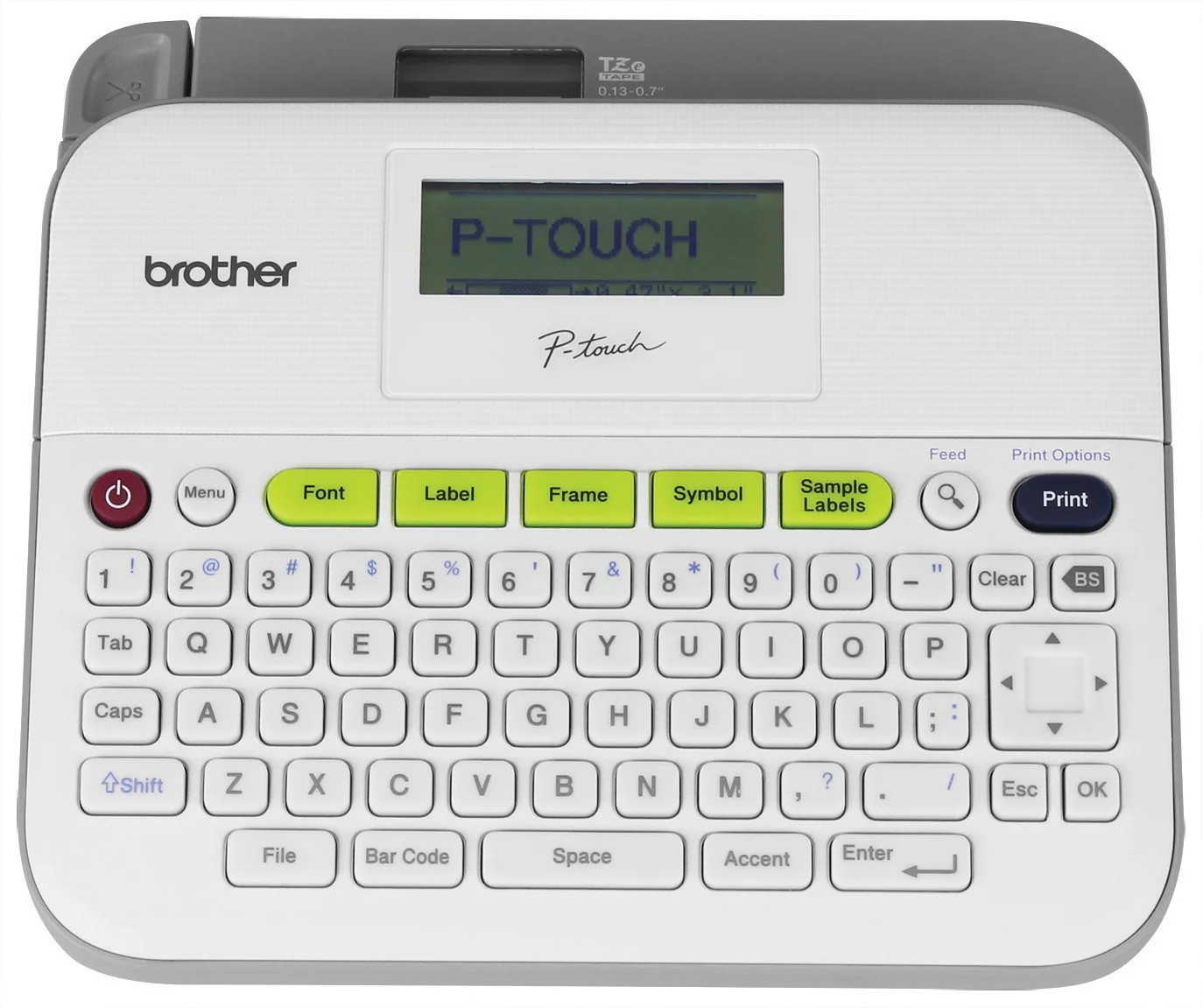 Brother P-touch, PTD400AD, Versatile Easy-to-Use Label Maker, AC Adapter, QWERTY Keyboard, Multip... | Walmart (US)