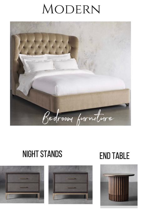 Modern bedroom furniture from Arhaus😻 The night stand is in finish: SPARROW/DARK WALNUT🤎

#LTKhome #LTKU #LTKstyletip