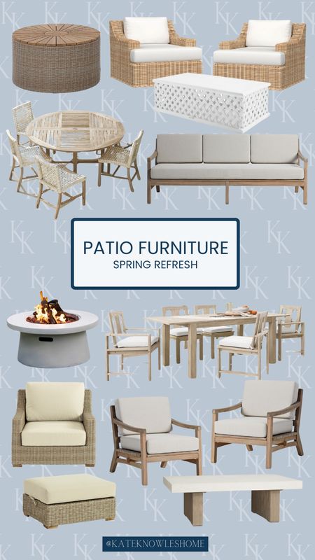 Patio Furniture Table / Spring Outdoor Furniture / Outdoor Patio Refresh / Outdoor Table / Outdoor Couch / Outdoor Seating / Outdoor Dining 

#LTKFind #LTKhome #LTKSeasonal