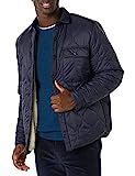 Amazon Essentials Men's Water-Resistant Sherpa Lined Quilted Shirt Jacket | Amazon (US)