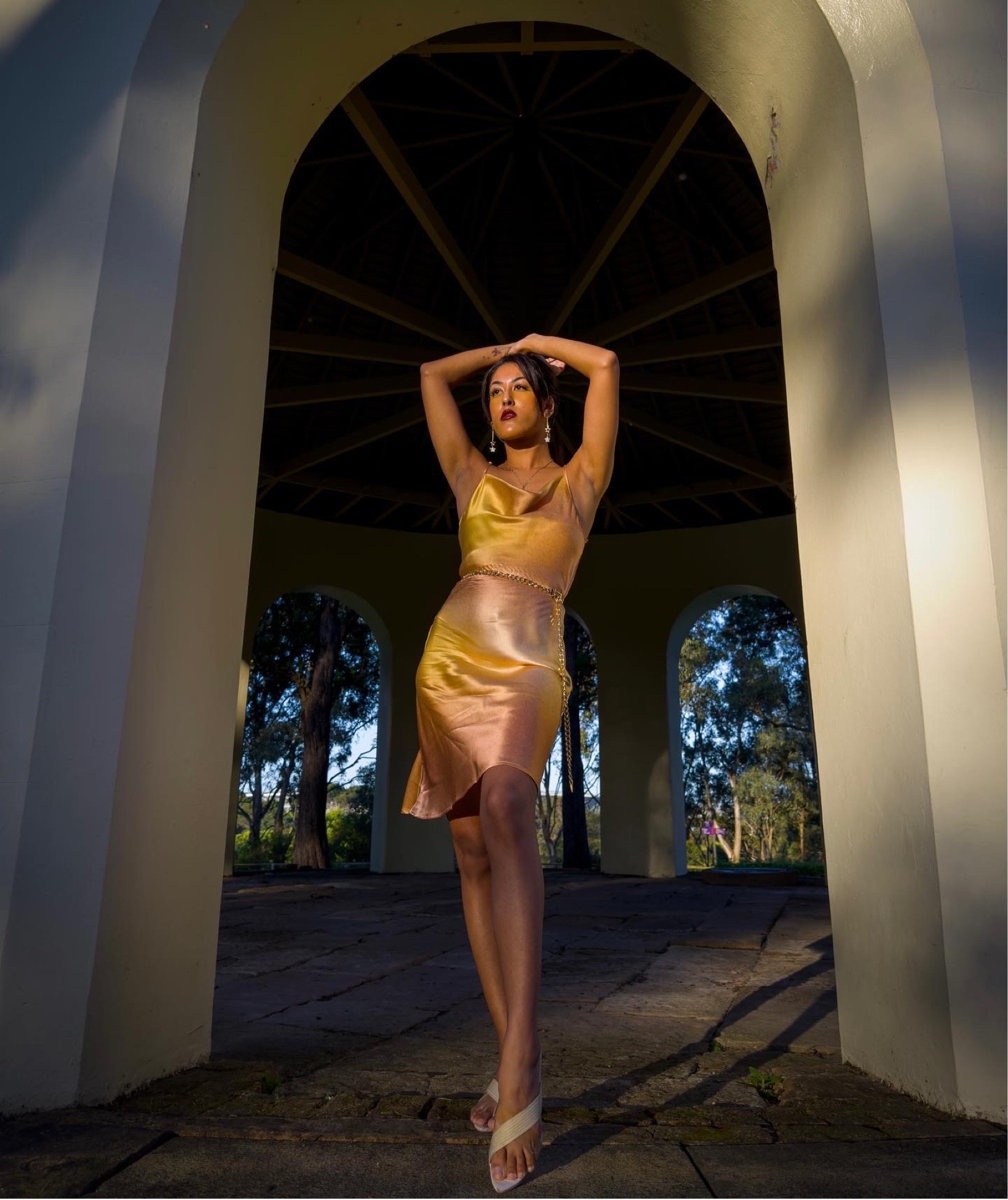 Looking to stand out from the crowd at your next event! Get this 100% silk dress that comes in this beautiful ombré design. You will truly look like your dripping in gold 😍 D/C code ‘Teuly35’ for 35% off the entire website. Follow IG: @omgitsteuly for more! 

#LTKaustralia #LTKfit #LTKstyletip