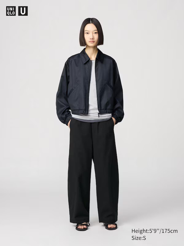 Easy Curved Trousers | UNIQLO (UK)