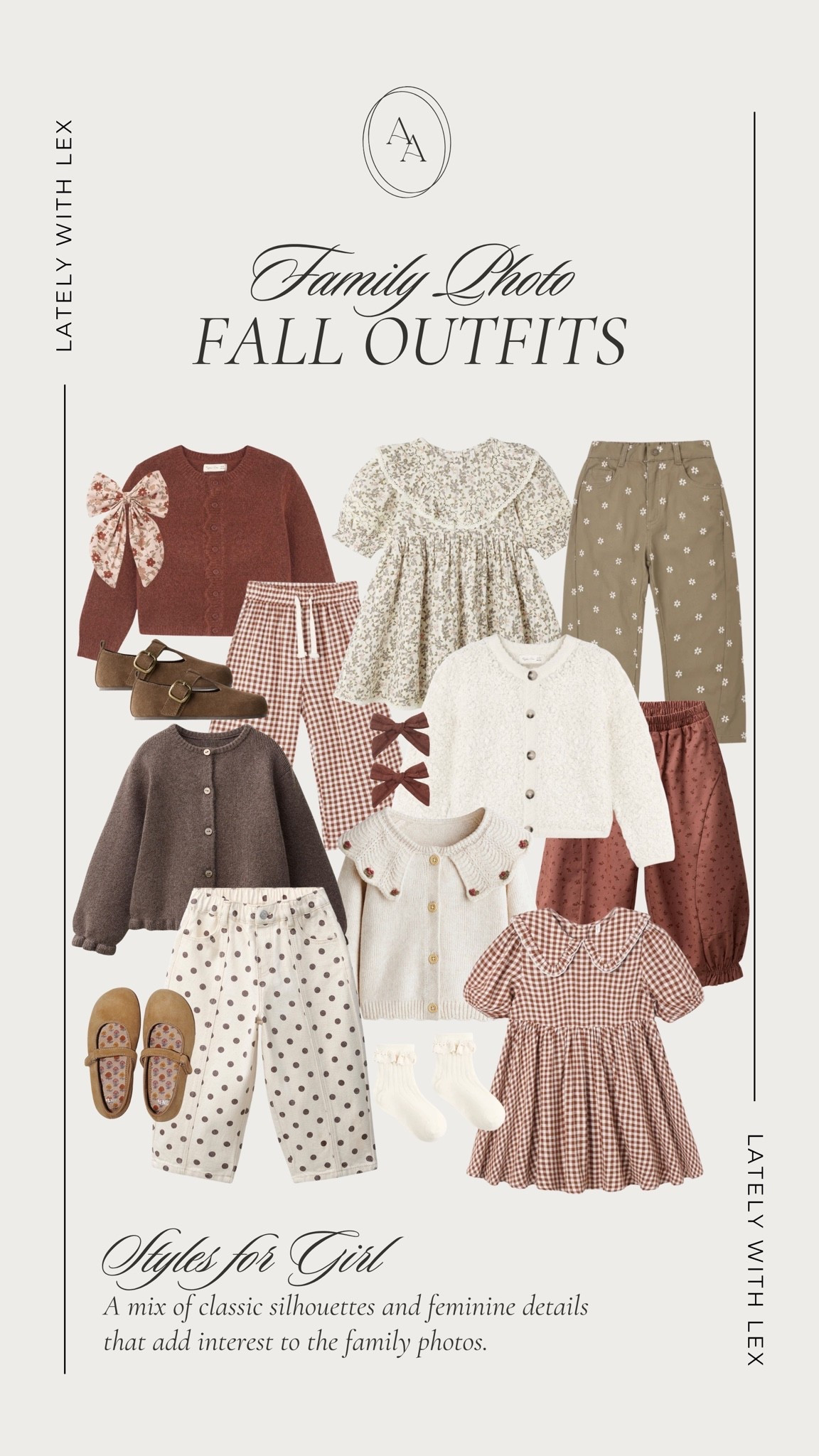 Family photo fall outfits for toddler girls✨. Shop soft looks for fall featuring browns, olive green, creams, and rustic hues. So many fun textures & prints to mix and match in your family photos! 

Fall outfits || family photo outfits || fall family photos || outfit inspiration || kids fall outfits || toddler girl outfits || fall style

#LTKKids #LTKSeasonal #LTKootd