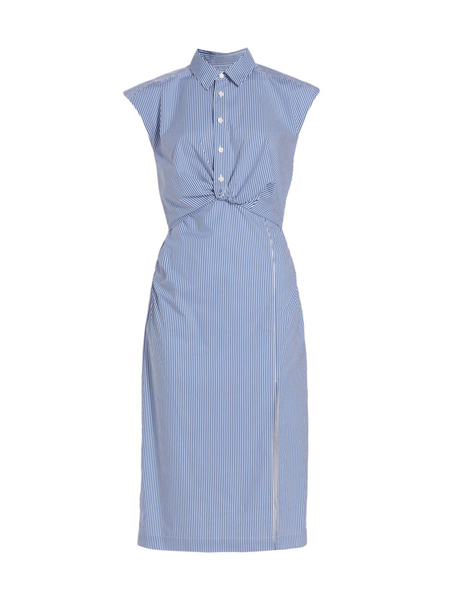 Striped Midi-Dress | Saks Fifth Avenue