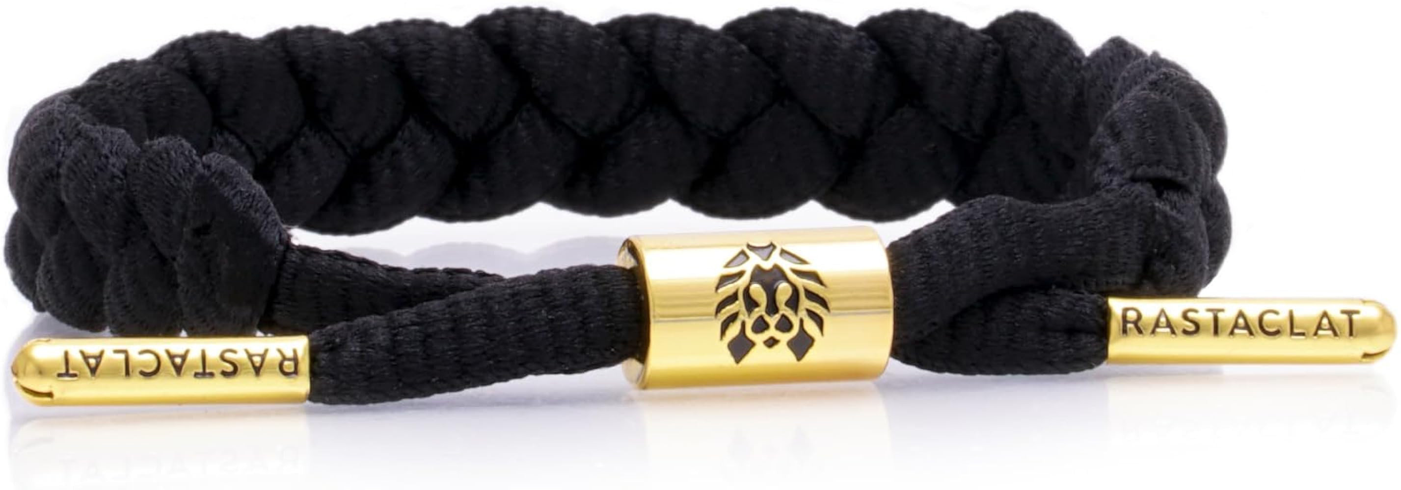 Rastaclat Original Onyx Hand Braided Men's Adjustable Bracelets for All Ages | Amazon (US)
