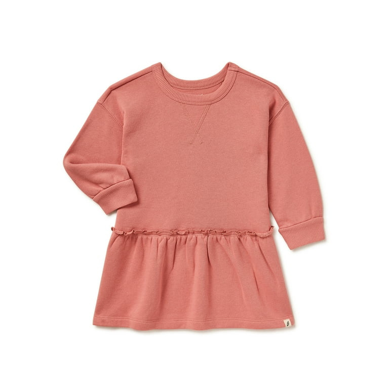 easy-peasy Baby and Toddler Girls' Sweatshirt Dress, Sizes 12 Months-5T | Walmart (US)