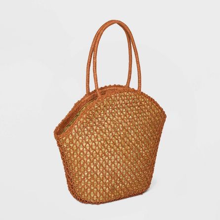 Straw Tote Handbag - Shade & Shore™ | Target