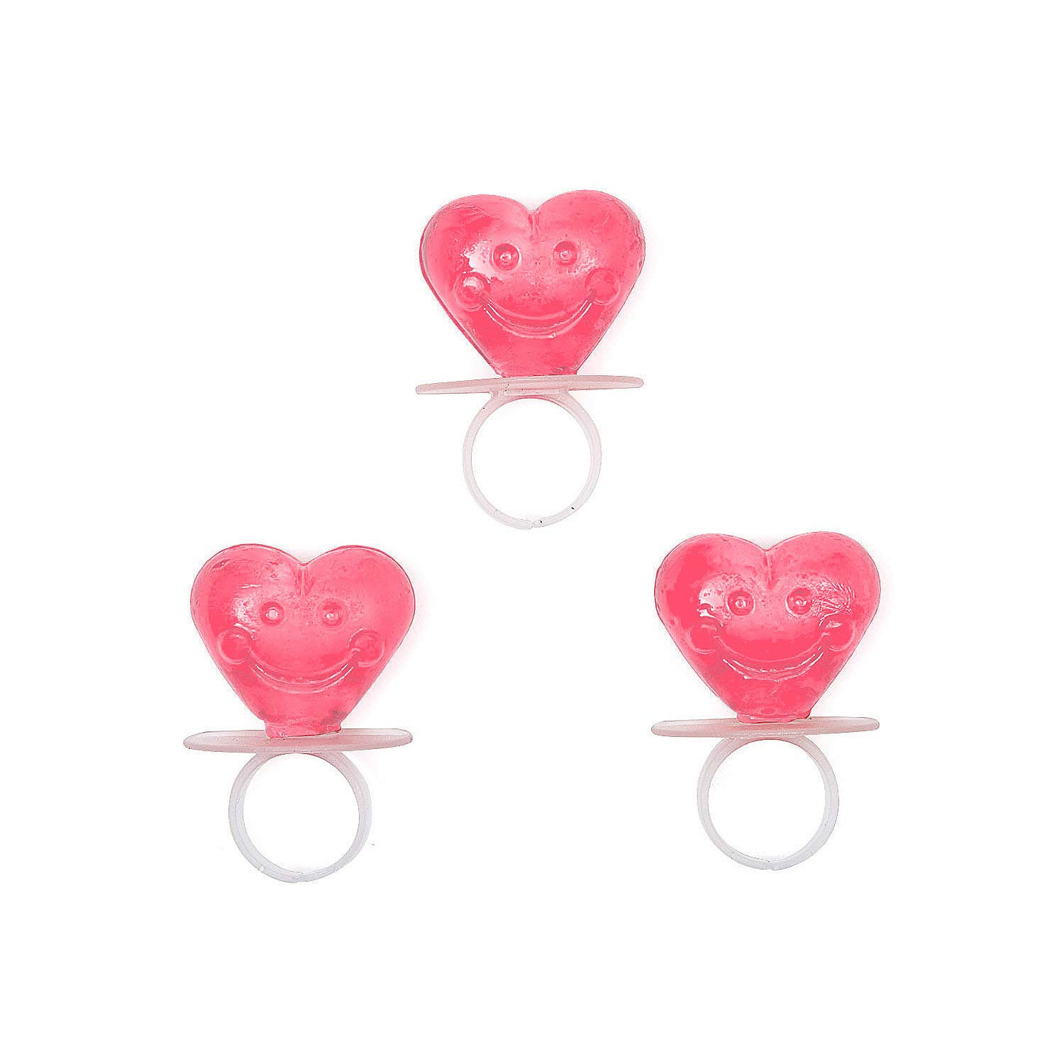 Amazon.com : Heart Shaped Ring Suckers (12 individually wrapped candies) Valentine's Day Candy : ... | Amazon (US)