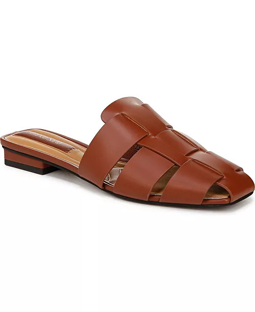 Franco Sarto Women's Tavana Fisherman Square Toe Flat Mules - Macy's | Macy's