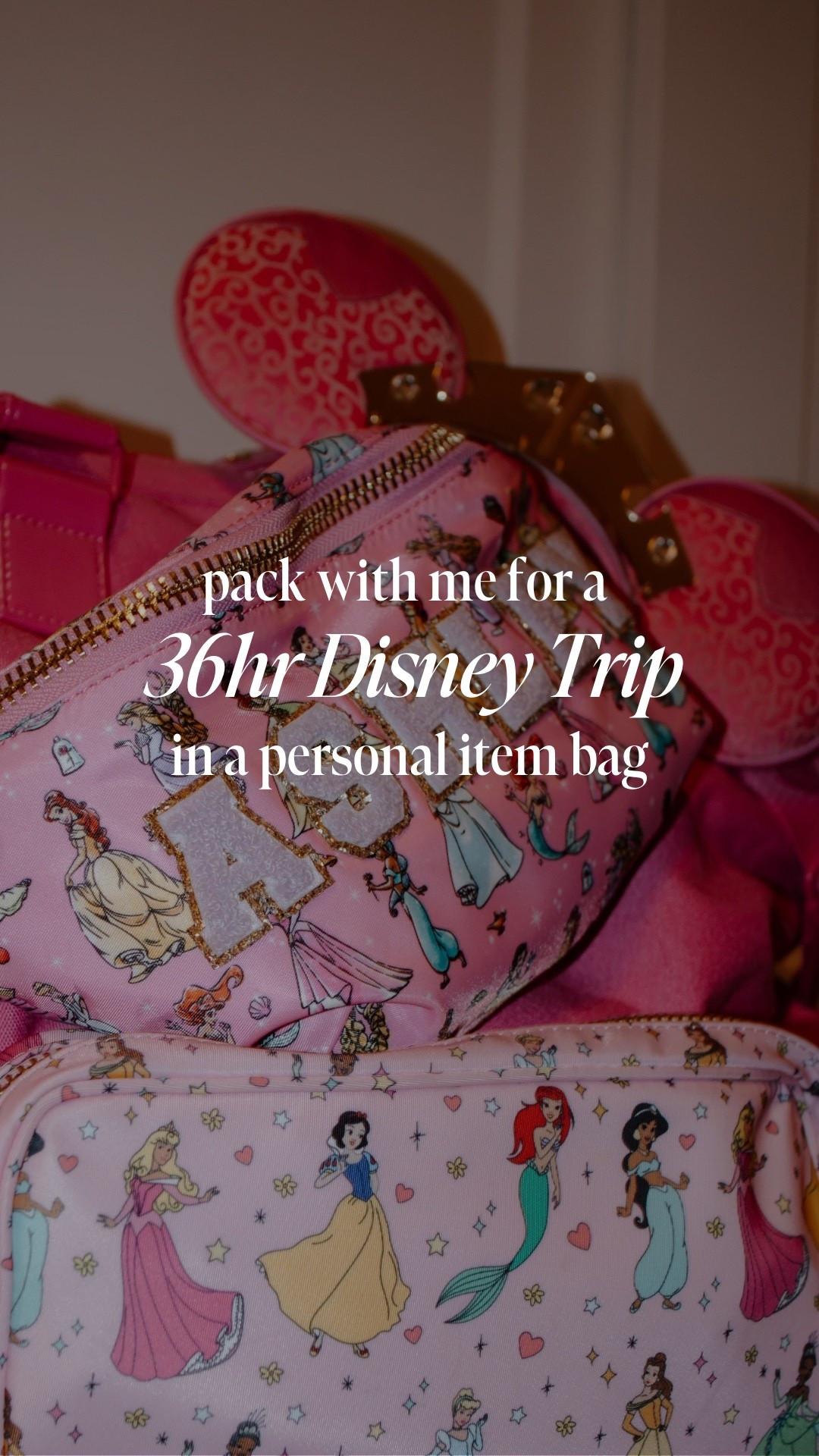 My packing essentials for a 36hr trip to WDW 

@POPFLEX @beistravel 

#LTKTravel #LTKdayinmylife