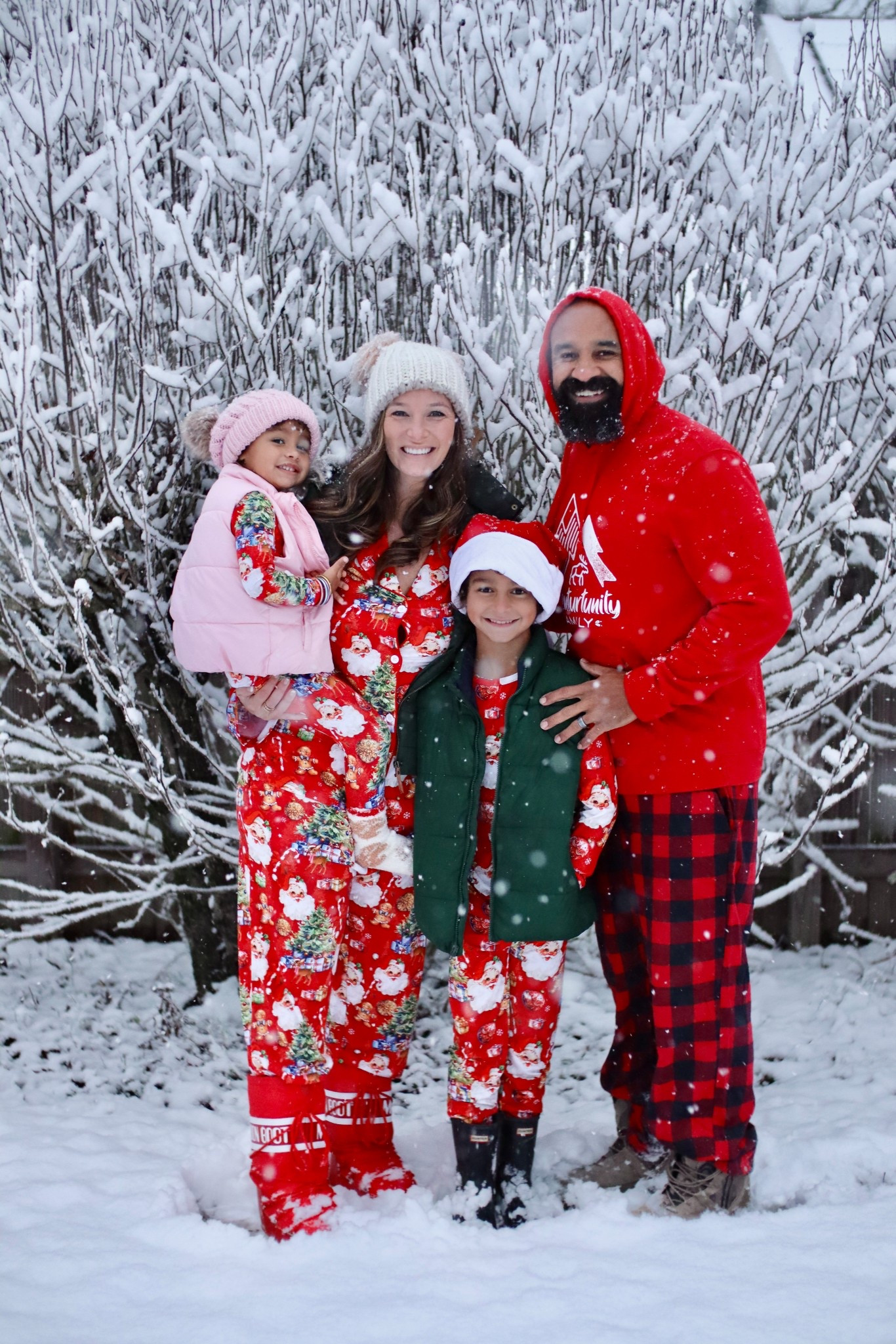 We got snow! Of course we had to pop out in our Christmas pjs for a photo before putting on our snow gear 

#LTKGiftGuide #LTKKids #LTKHoliday