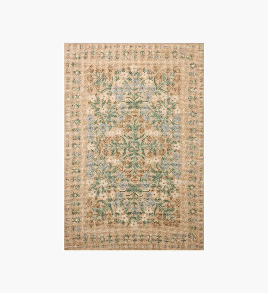Orchard Charlotte Washable Rug - Sand | Rifle Paper Co.