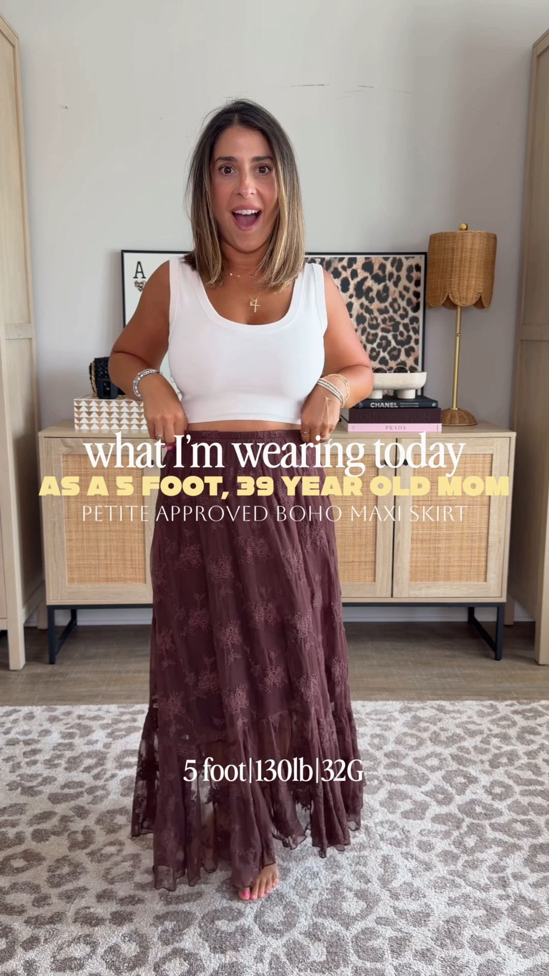 This boho @abercrombie skirt is stunning especially if you have a country concert coming up. I’m the size small

#LTKSaleAlert #LTKPetite #LTKootd