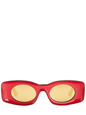 Loewe - Paula's original acetate sunglasses - Multi/Gold | Luisaviaroma | Luisaviaroma