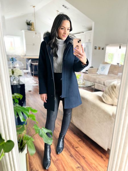 Pulling out my favorite navy winter coat. Although it's an older purchase, it will be a forever favorite every rain season. I went ahead and linked some similar navy winter coats for you to shop!

#LTKhome #LTKSeasonal #LTKfamily
