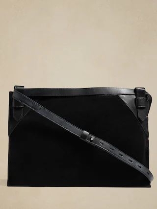 Leather Shoulder Bag | Banana Republic Factory