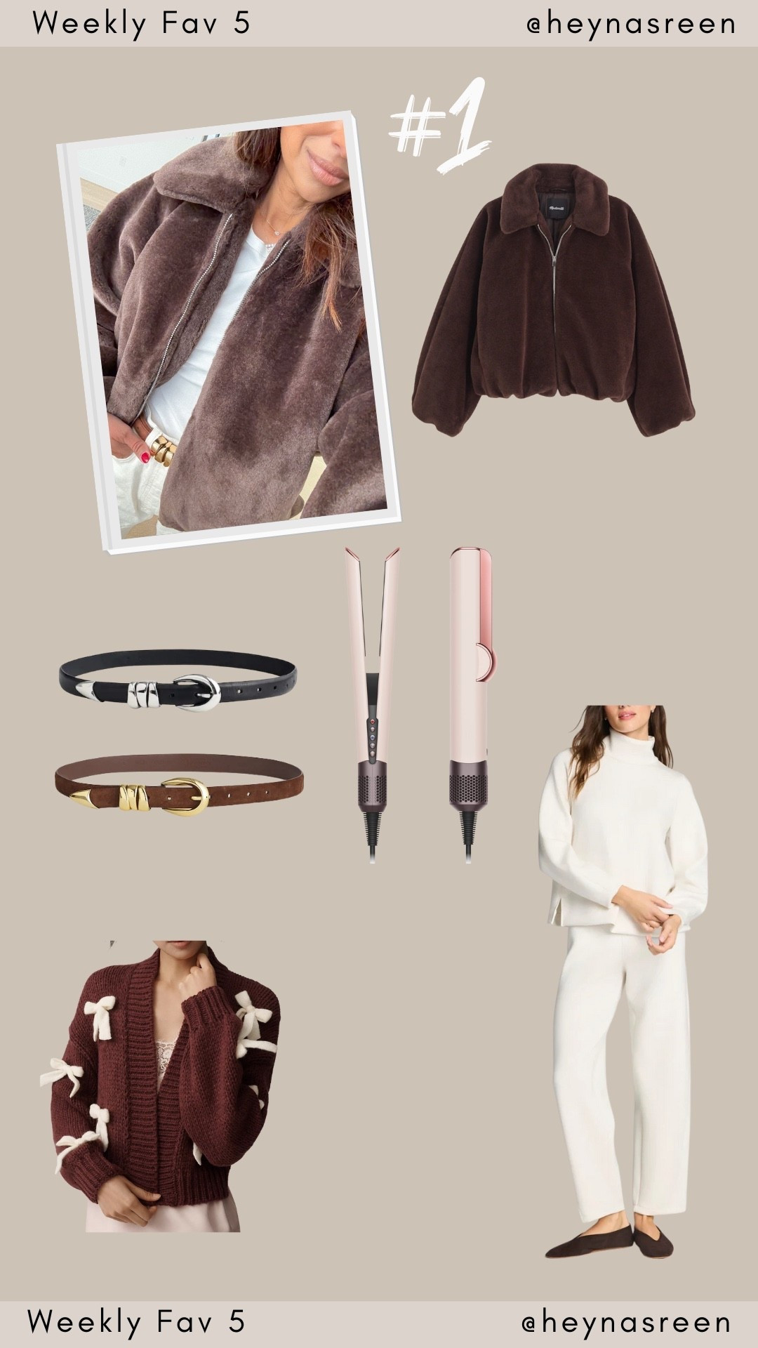 Your Fav 5 from last week! 