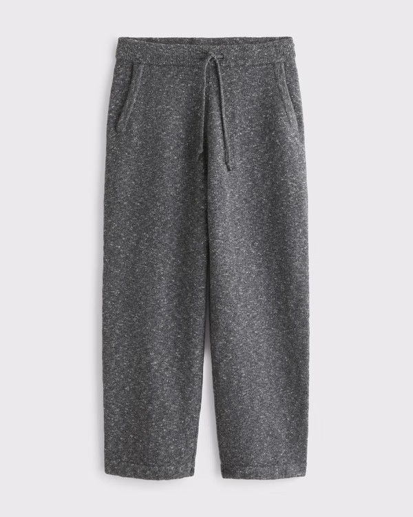 Baggy Open-Hem Sweater Pant | Abercrombie & Fitch (US)