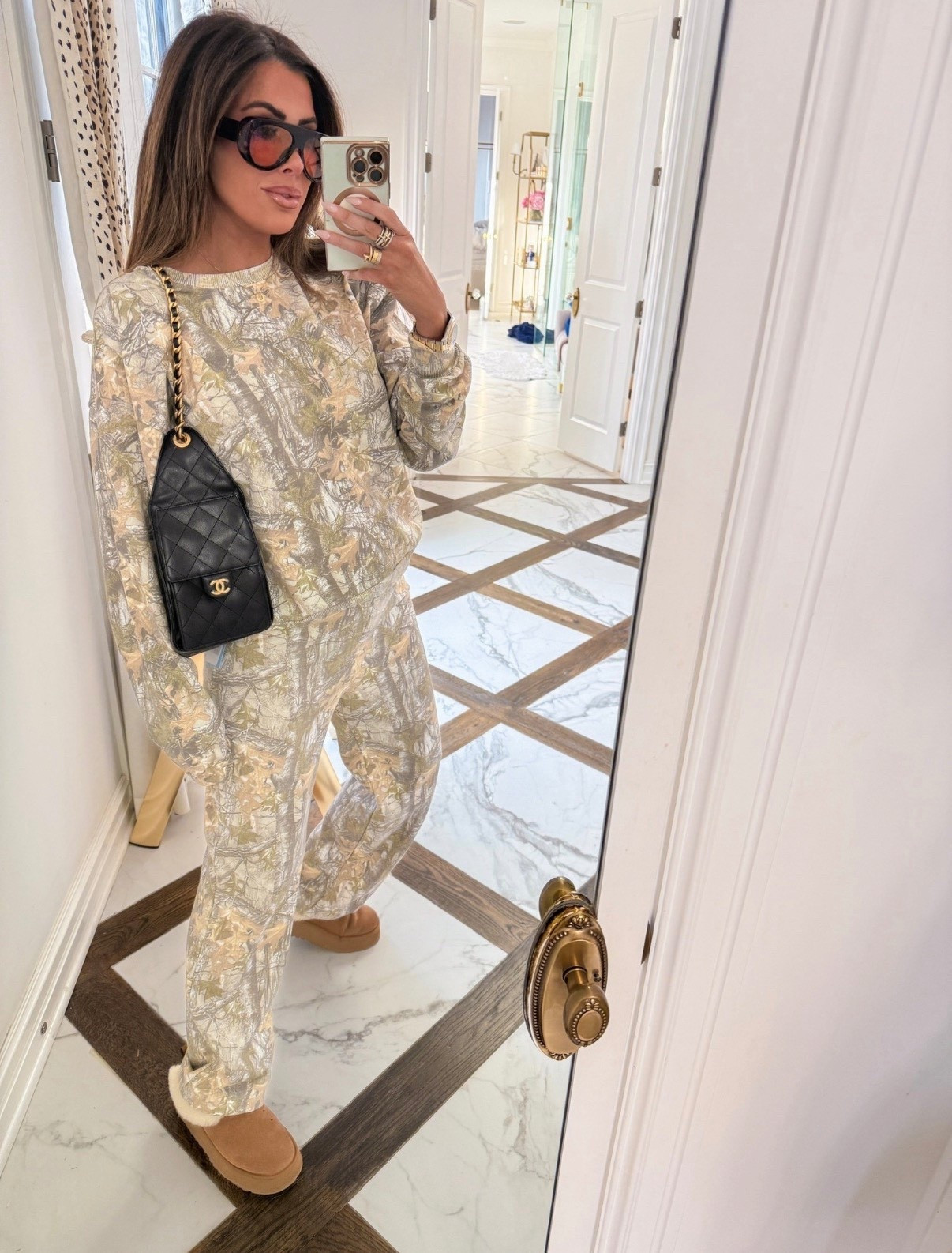 Wearing a size medium in both the top & bottoms! 

Matching set, Camo, Camo Lounge Wear, Camo Matching Set, Sunglasses, Casual Outfit, Comfy Outfit, Emily Ann Gemma


#LTKSeasonal #LTKFindsUnder50 #LTKmomlife