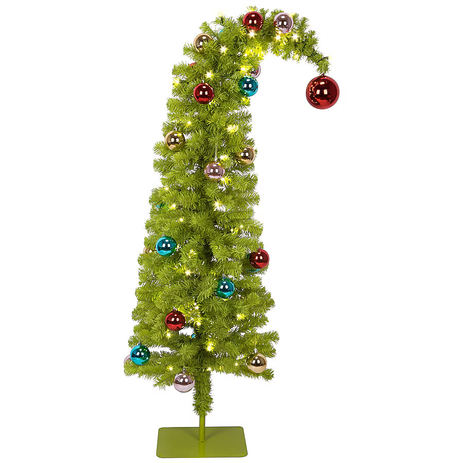Grinch 4.75-ft LED Dr. Seuss' The Grinch Christmas Tree | Lowe's