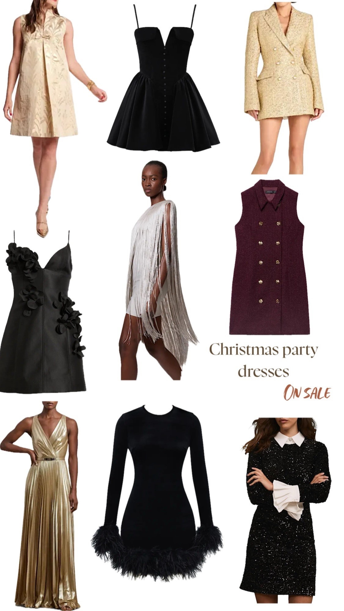 Christmas party dresses on the Black Friday / cyber Monday sale 

#LTKCyberWeek #LTKOver40 #LTKSaleAlert