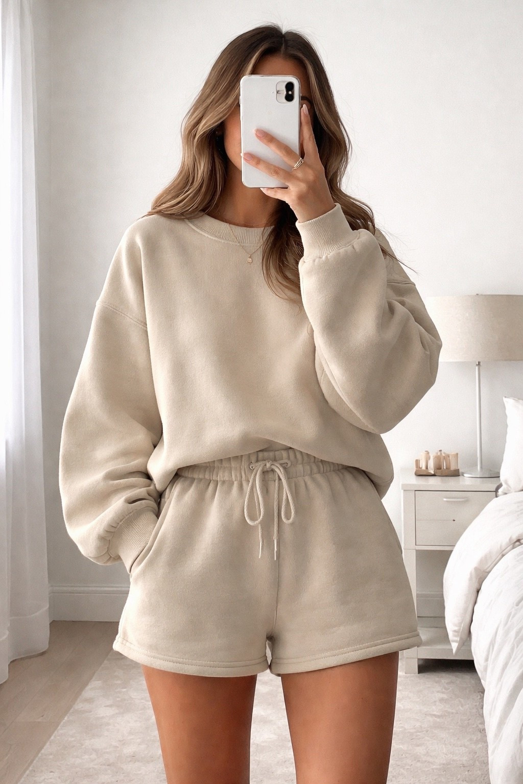 Cute beige lounge wear matching set! 


#LTKootd #LTKTravel #LTKgrwm