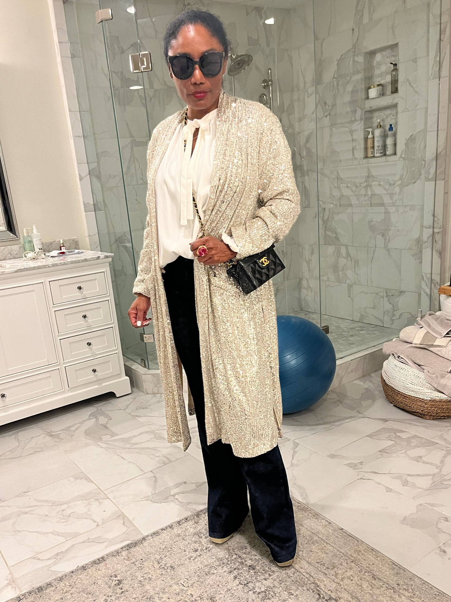 A bit of sparkle! 

#LTKSeasonal #LTKstyletip #LTKHoliday