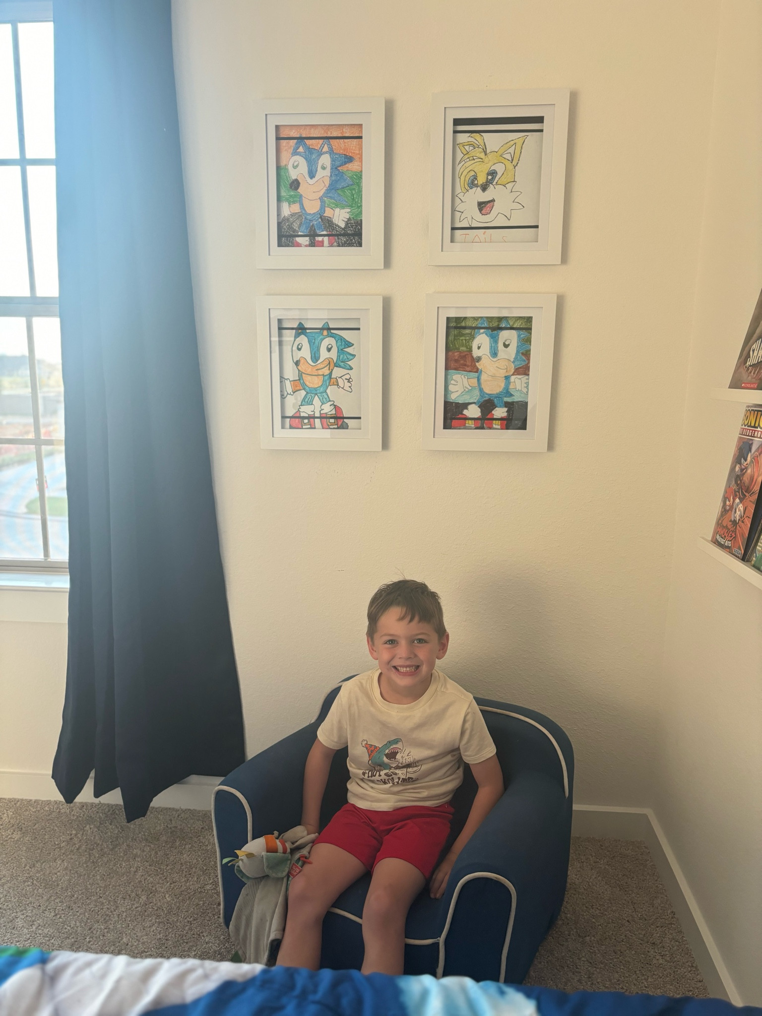 My five-year-old son loves to draw and I was looking for a creative way to hang up his artwork in his room. I found these artwork display frames on Amazon and they are the best! He can add his artwork himself and feel proud to display his work. 

#LTKCyberWeek #LTKKids #LTKGiftGuide