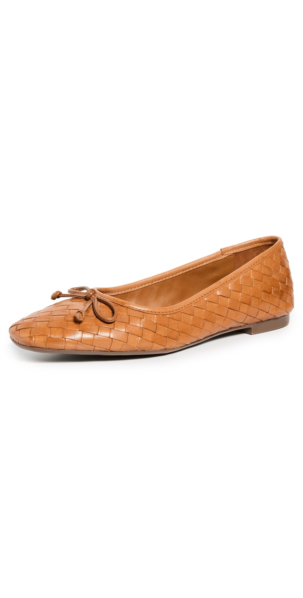 Schutz Arissa Woven Ballet Flats Miele 5.5 | Shopbop