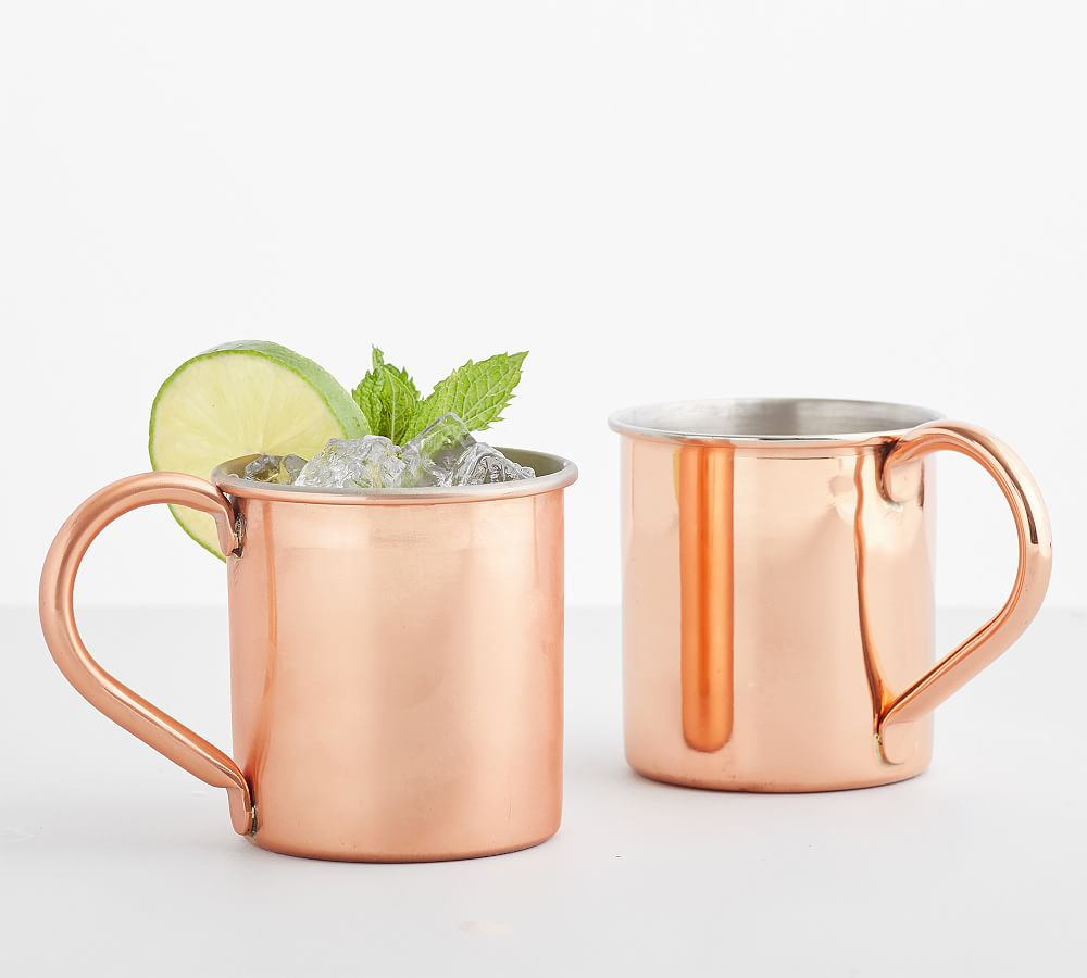 Vintage Copper Moscow Mule Mugs, Set of 2 | Pottery Barn (US)
