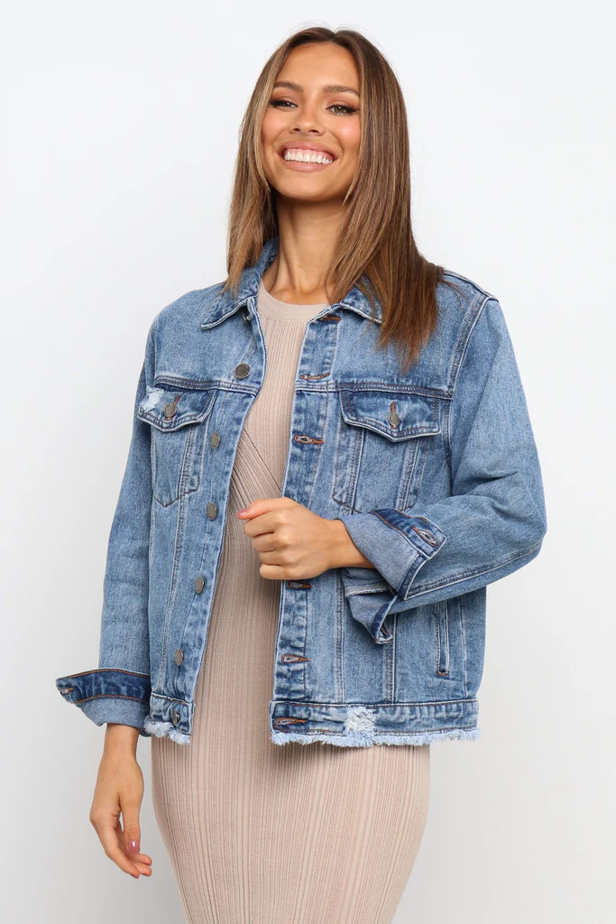 Cruz Jacket - Mid Wash | Petal & Pup (US)