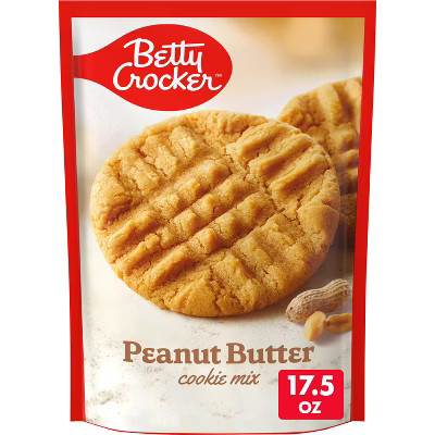 Betty Crocker Peanut Butter Cookie Mix - 17.5oz | Target
