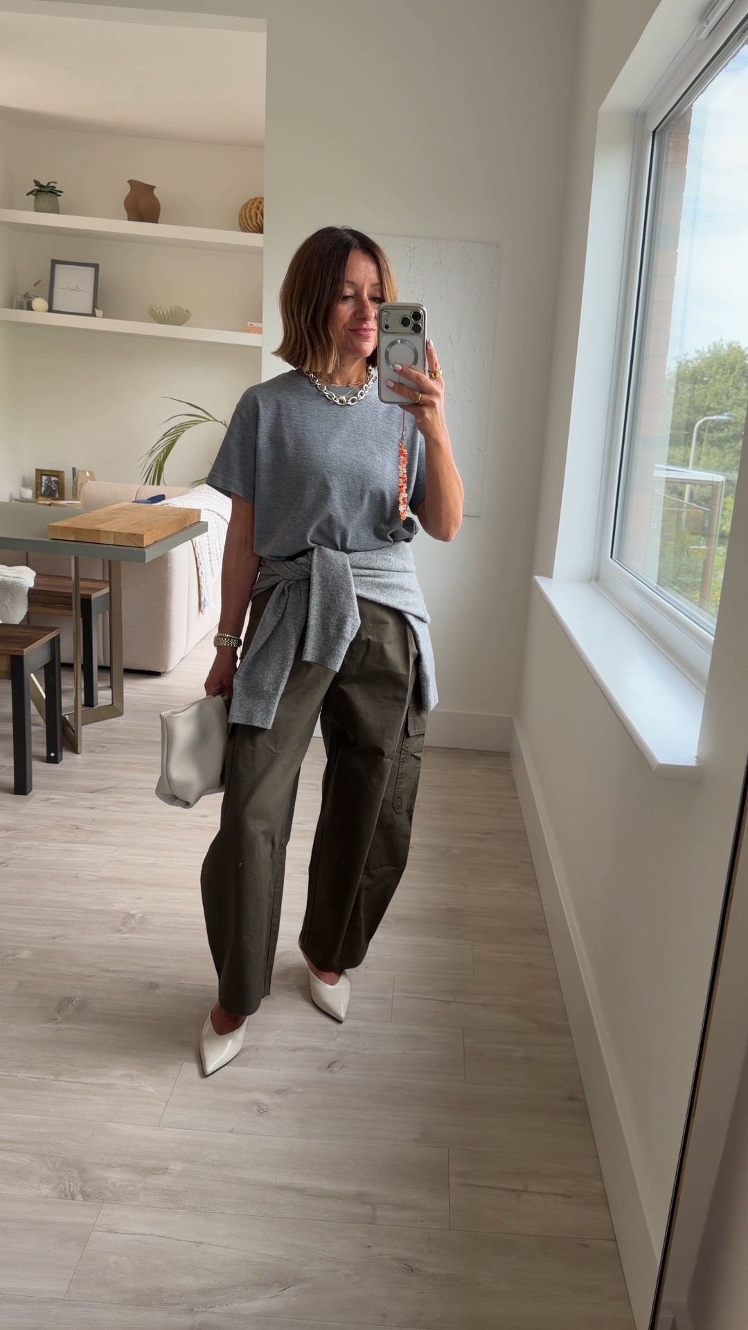 Wearing my usual size in the short leg in the cargos. 

Usual size in the mules. 

Everything else is old so I’ve linked similar

#LTKuk #LTKautumn #LTKpetite