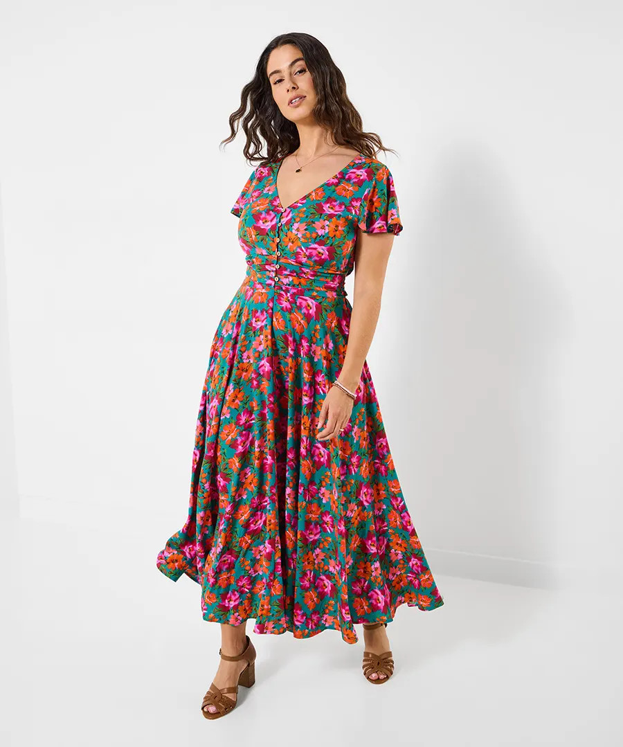 Lara Floral Maxi Dress | Joe Browns