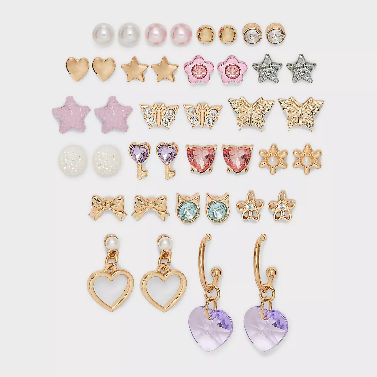 Girls' 20pk Earring Set - Cat & Jack™ | Target