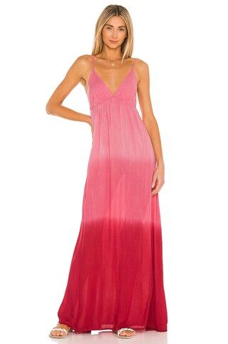 Tiare Hawaii Gracie Maxi Dress in Pink & Ruby Gradasi from Revolve.com | Revolve Clothing (Global)
