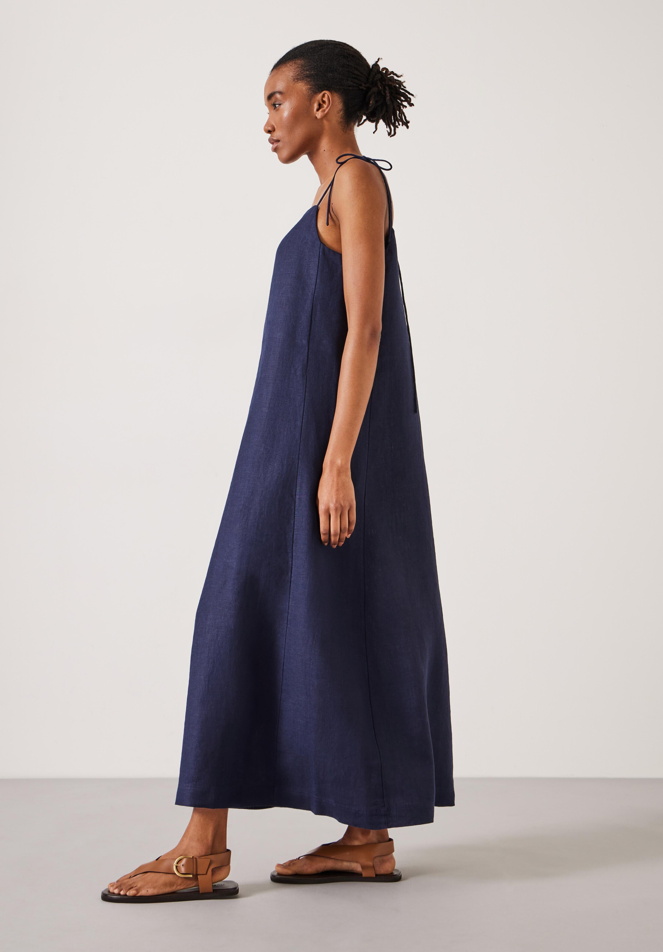 Aanya Two Way Linen Maxi Dress | Hush UK